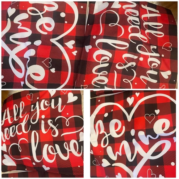 NWOT 2-Pack Valentines Day Pillow Covers - Picture 1 of 3